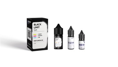 Набір для самозамісу Black Limit 30ml 50mg зі смаком малини та лимону з льодом 572457 фото