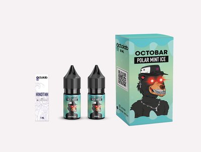 Набір для самозамісу Octobar NFT 10ml 50mg зі смаком прохолодної м'яти 825954 фото