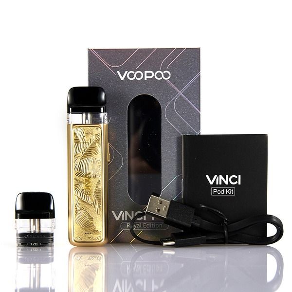 POD-система VOOPOO Vinci Royal Edition Black Ripple 258762 фото