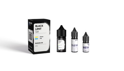 Набір для самозамісу Black Limit 30ml 50mg зі смаком банану з льодом 572451 фото